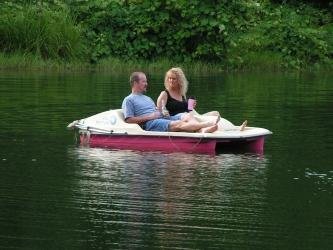 peddleboats are a great way to relax